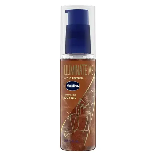 زيت فازلين Illuminate Me Shimmering Body Oil – ترطيب ولمعان برونزي فوري للجسم 97 مل