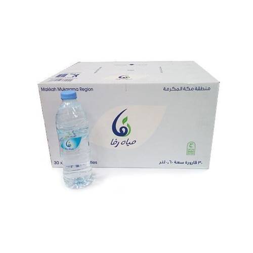 كرتون مياه رفا 600مل*30