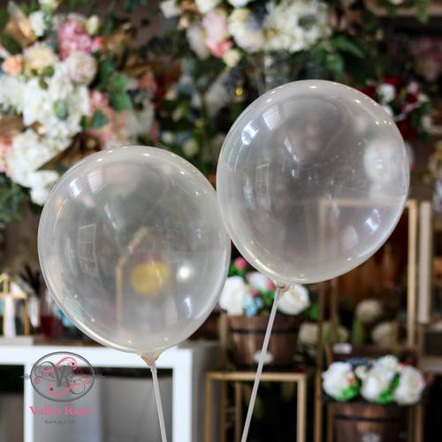 Transparent balloons