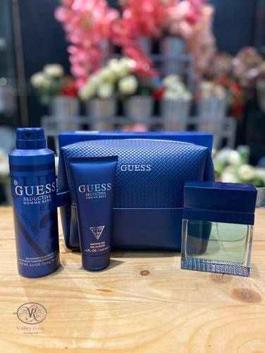 Guess Seductive Homme blue perfume set for men