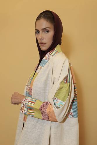 Beige Casual Abaya