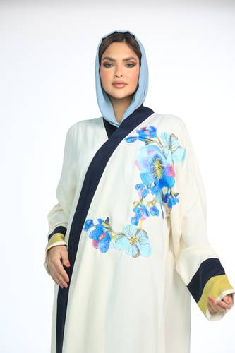 عباية كاجوال بيج ورد