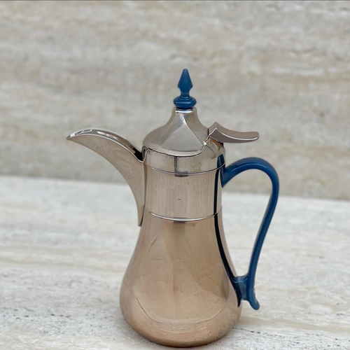 دلة قهوة ازرق