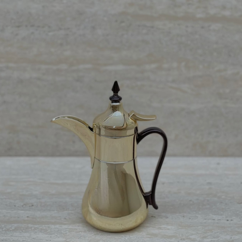 دلة قهوة بني 