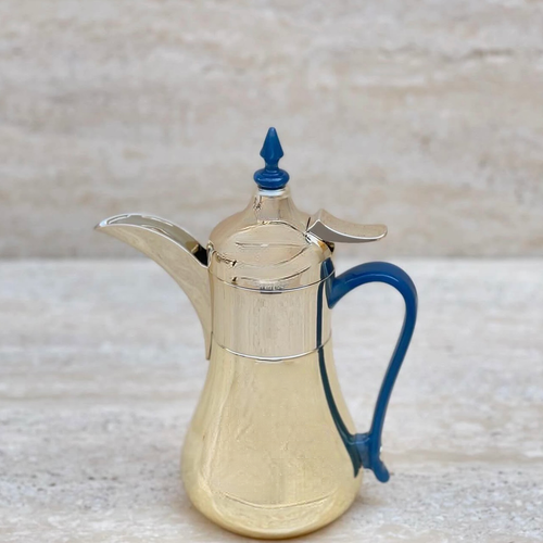 دلة قهوة ازرق