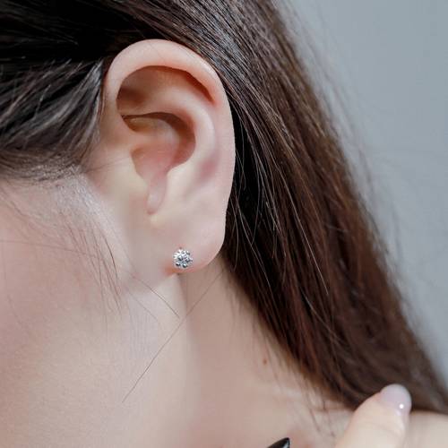 حلق فضة عيار 925