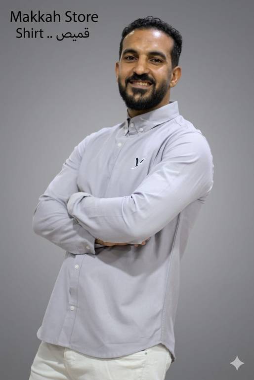Cotton gabardine shirt