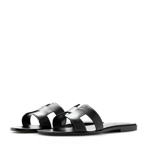 Hermès sandals - Black
