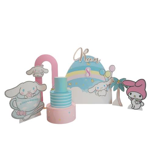Customized Order (Hello Kitty Friends Birthday Theme)