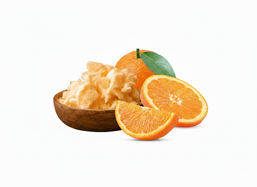 زبدة البرتقال الخام لتفتيح البشرة – Raw Orange  Butter