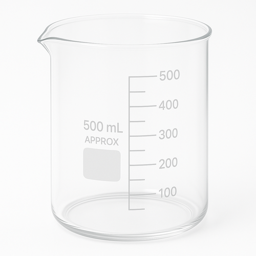 بيكر زجاجي 500ml