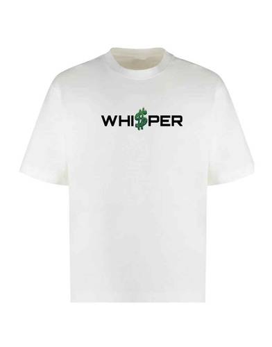 تيشيرت ابيض فلوس - WHIPER