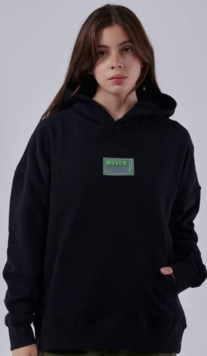 CLASSIC HOODIE - BLACK - M0UEN