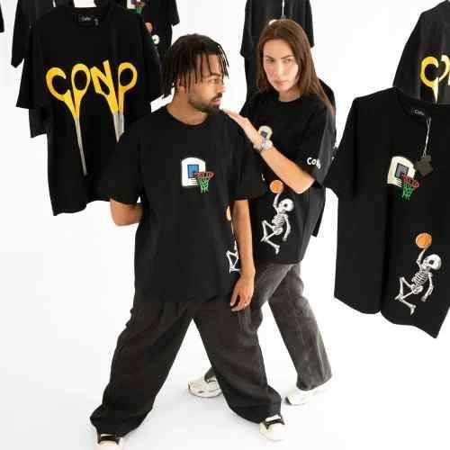 تيشيرت اسود كره سله -CONO