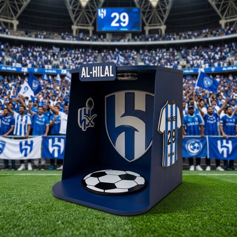 ستاند V60 لنادي الهلال 💙
