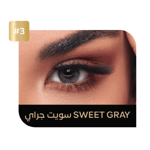 ايكوا عدسات لاصقة ملونة (Equa) مريحة للعين لون سويت قري (Sweet Gray) الرمادي الجذاب