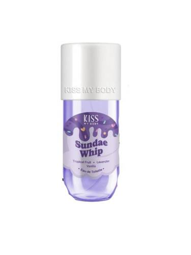 كيس ماي بودي (Kiss My Body) معطر للشعر والجسم (Sundae Whip) برائحة الحلويات - 88 مل