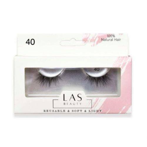 لاس بيوتي (Las Beauty) رموش شعر المنك الطبيعي رقم 40