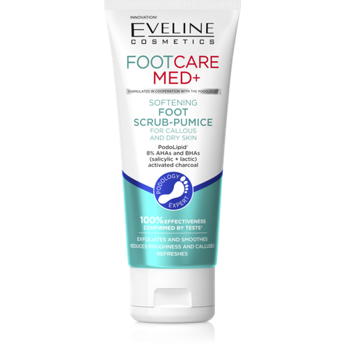 إيفلين (Eveline) مقشر القدمين فوت كير ميد+ (Foot Care Med+) للنعومة وإزالة الخشونة