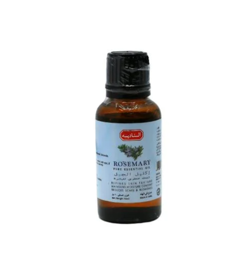 زيت إكليل الجبل (الروزماري) العطري للعناية الفائقة بالبشرة والشعر - 30 مل