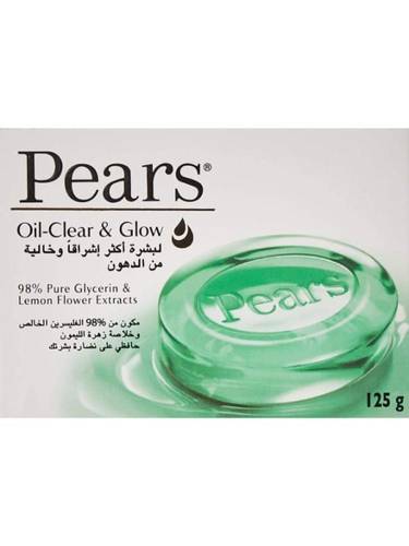 بيرز صابونة التحكم في الزيوت (Oil Clear) بخلاصة زهرة الليمون للبشرة الدهنية - 125 جم