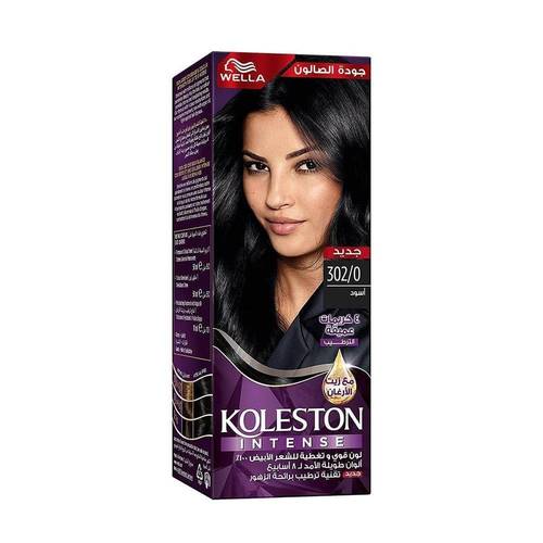 كوليستون صبغة شعر دائمة (كريم) لون ماكسي أسود فاحم (Maxi Black) (302/0) - 50 مل