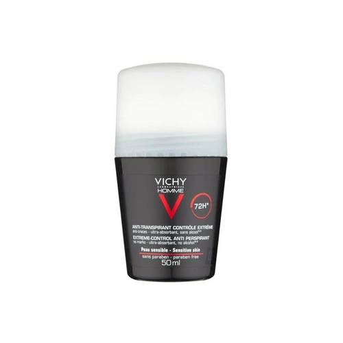 فيشي (Vichy) مزيل عرق رول أون للرجال مضاد للتعرق حماية 72 ساعة - 50 مل