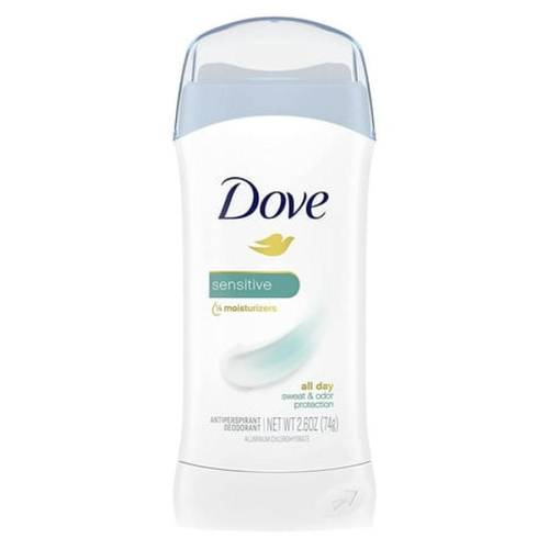 دوف (Dove) مزيل عرق ستيك مضاد للتعرق مخصص للبشرة الحساسة ولطيف على الإبط - 74 جم