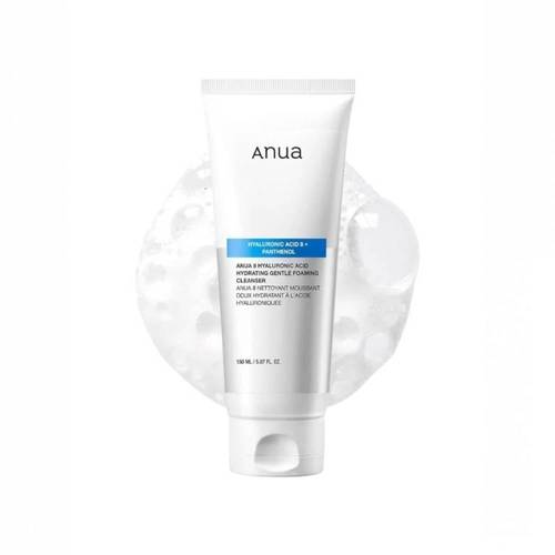 أنوا (Anua) غسول ومرطب للوجه مخصص للبشرة الحساسة بخلاصة الهارتليف - 150 مل