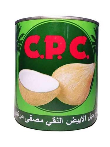 زيت نارجيل (جوز الهند) حديد أبيض نقي 100% للعناية بالشعر وترطيب الفروة CPC - 680 مل