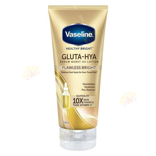 فازلين لوشن سيروم جلو-هيا الذهبي (Flawless Glow) لتقليل التصبغات وتوحيد اللون - 200 مل