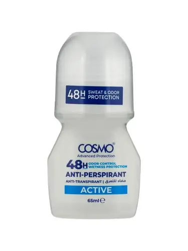 كوزمو (Cosmo) مزيل عرق رول أون أكتيف (Active) للنشاط والحركة - 65 مل