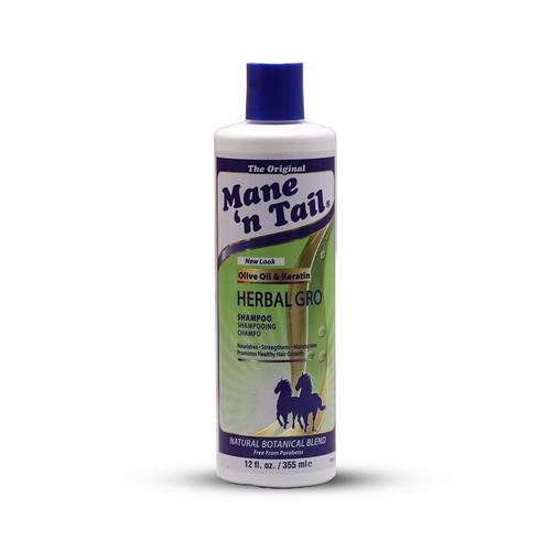 مان ن تيل شامبو خلاصة الأعشاب (Herbal Gro) لتساقط الشعر وتطويله - 355 مل