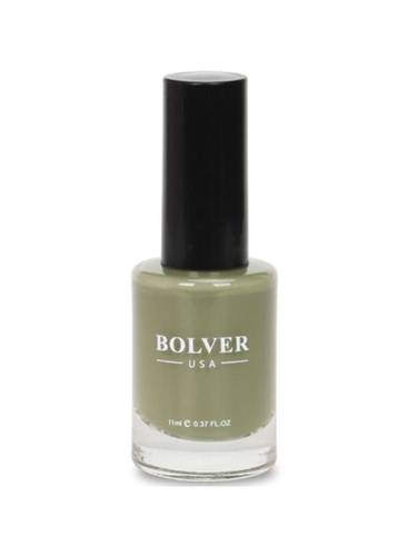 بلوفير (Bolver) طلاء أظافر (مناكير) لون أخضر زيتوني فريد وثابت درجة 640