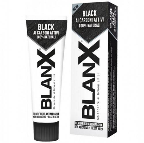 بلانكس (BlanX) معجون أسنان بالفحم الطبيعي 100% للتبييض وحماية الأسنان - 75 مل