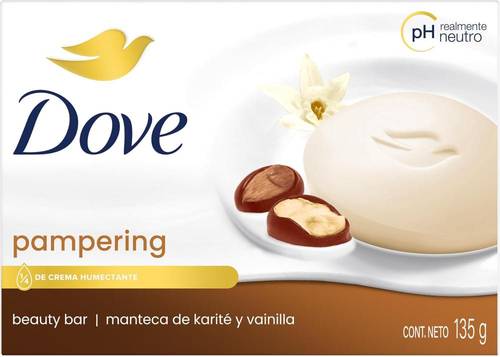 دوف (Dove) صابون قالب كريم الجمال بـزبدة الشيا والترطيب العميق - 135 جم
