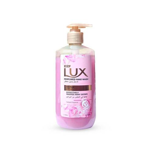 لوكس (Lux) غسول سائل لليدين برائحة الورد الناعم لنظافة ونعومة فائقة - 500 مل