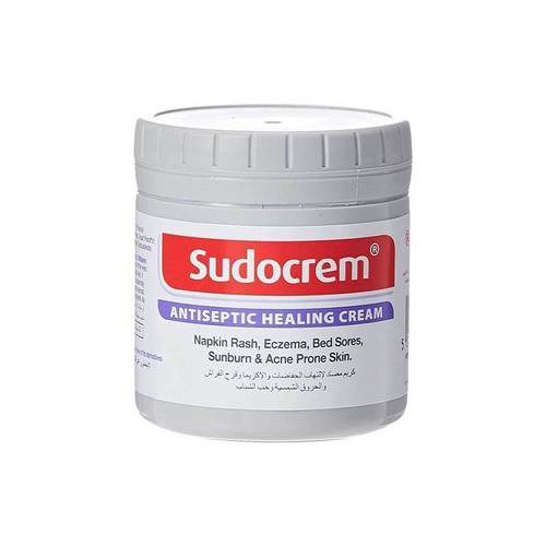 سودو كريم (Sudocrem) الطبي للعناية بالبشرة وعلاج طفح الحفاض والتهيج (وسط) - 250 جم