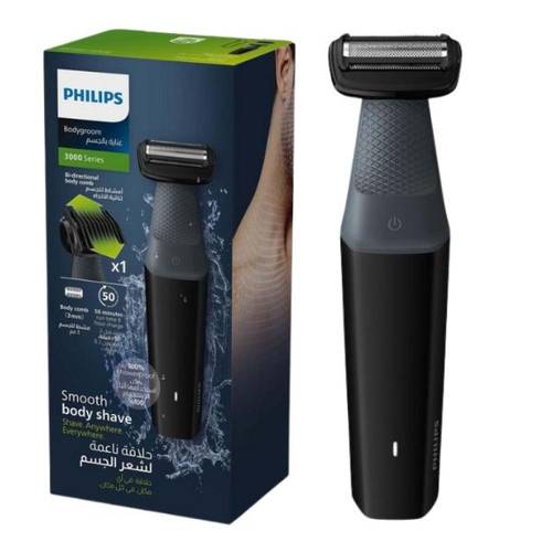 فيليبس (Philips) ماكينة حلاقة وتشذيب شعر الجسم للرجال حلاقة ناعمة وآمنة BG3017/01
