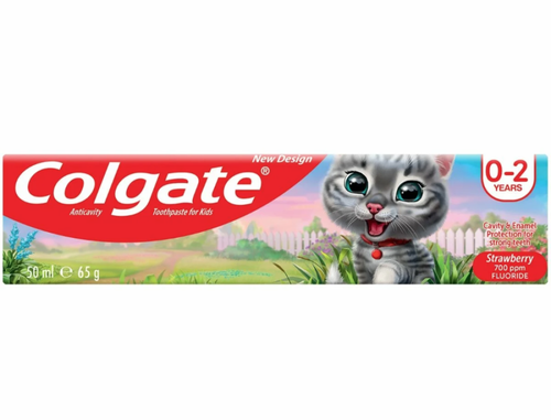 كولجيت معجون أسنان للأطفال (Kids) بنكهة لطيفة (0-2 سنة) - 50 مل