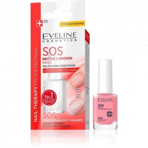 إيفلين (Eveline) سيروم نيل ثيرابي (Nail Therapy) لعلاج هشاشة الأظافر - 12 مل