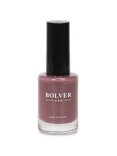 بلوفير (Bolver) طلاء أظافر (مناكير) لون موف طوبي دافئ وثابت درجة 608