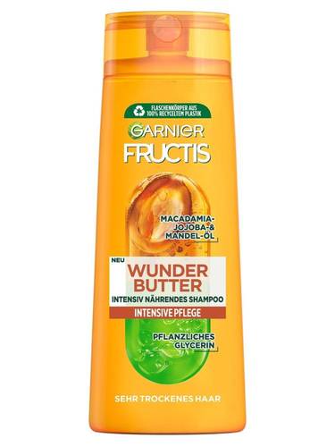 غارنييه فروكتيز (Fructis) شامبو بخلاصة زيت اللوز لتغذية ولمعان الشعر