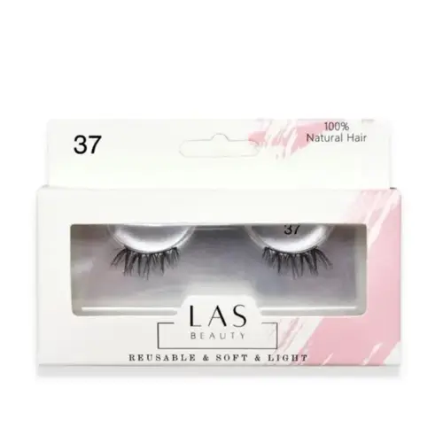 لاس بيوتي (Las Beauty) رموش طبيعية ناعمة رقم 37
