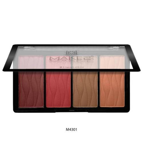 ميك اوفر 22 باليت أحمر خدود بيبي بلاشر (Baby Blush) ألوان ناعمة وطبيعية