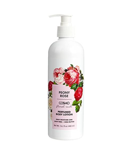 كوزمو لوشن الجسم بيوني روز (Peony Rose) لترطيب ونعومة فائقة - 500 مل