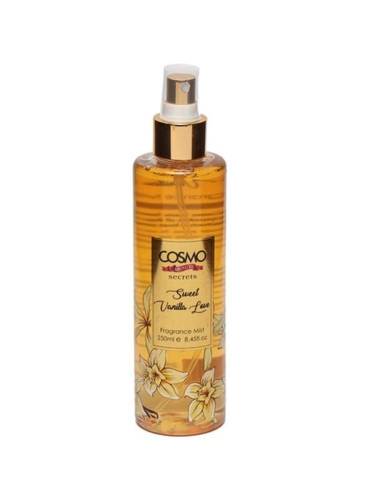 كوزمو بيوتي سيكرتس بخاخ معطر للجسم (Sweet Vanilla Love) برائحة الفانيليا - 250 مل