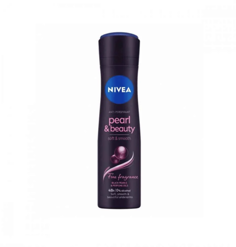 نيفيا مزيل عرق بخاخ بيرل آند بيوتي (Pearl & Beauty) بخلاصة اللؤلؤ - 150 مل