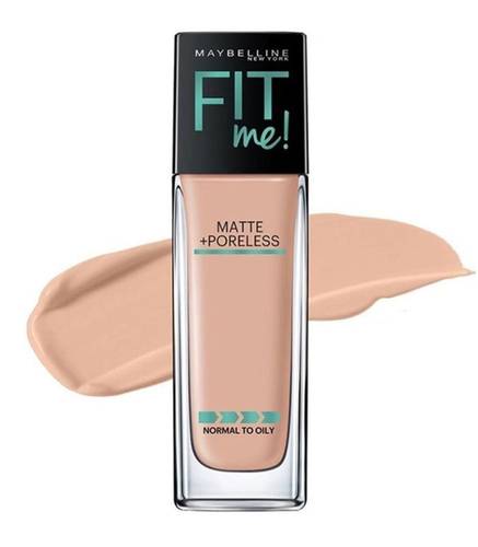 ميبيلين كريم أساس فيت مي (Buff Beige 130) لتوحيد لون البشرة وتغطية طبيعية - 30 مل