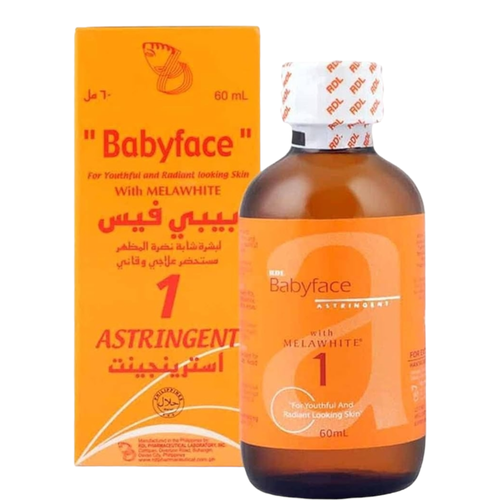 ار دي ال (RDL) محلول بيبي فيس (Baby Face) رقم 1 لتنقية وتفتيح الوجه - 30 مل